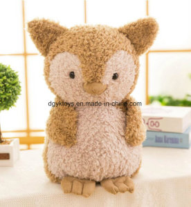 New Design Lovely Plush Owl Toy Stuffed with Down Cotton