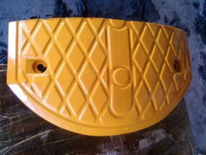 Best Quality Yellow and Black Rubber Speed Bumps