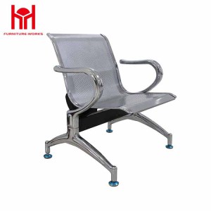 China Manufacture Metal One Seater Steel Waiting Chair